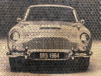 Aston Martin DB5 1964 - a Art Design Artowrk by Eric Micouleau
